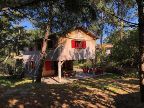 Maison bois 10 pers CapFerret Plage des Américains